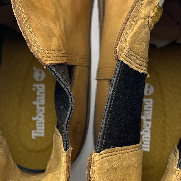 Timberland Redwood Falls Leather Lug Outsoles Chelsea Ankle Boots Size 10 - Picture 6 of 11